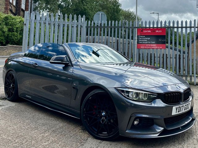 2017 17 BMW 4 SERIES 3.0 430d M Sport Convertible 2dr Diesel Auto Euro 6 (s/s) (258 ps) 