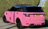 USED 2018 18 LAND ROVER RANGE ROVER SPORT 5.0 Range Rover Sport SVR S/C Auto 4WD 5dr BARBIE PINK+PAN ROOF+HEADS UP