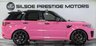 USED 2018 18 LAND ROVER RANGE ROVER SPORT 5.0 Range Rover Sport SVR S/C Auto 4WD 5dr BARBIEPINK+PROOF+HUD+360CAM
