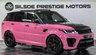 USED 2018 18 LAND ROVER RANGE ROVER SPORT 5.0 Range Rover Sport SVR S/C Auto 4WD 5dr BARBIEPINK+PROOF+HUD+360CAM