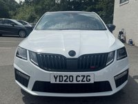 USED 2020 20 SKODA OCTAVIA 2.0 TSI GPF vRS Hatchback 5dr Petrol DSG Euro 6 (s/s) (245 ps) AUTO -- FULL SERVICE HISTORY -- HEATED SEATS -- SAT NAV -- CRUISE