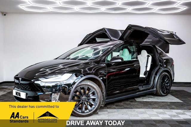 View our Tesla Model X (Dual Motor) Long Range Plus SUV 5dr Electric Auto 4WDE (417 bhp)