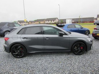 2023 AUDI S3 2.0 TFSI Black Edition Sportback 5dr Petrol S Tronic quattro Euro 6 (s/s) (310 ps) &pound;34995.00