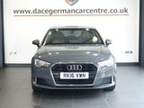 USED 2016 16 AUDI A3 1.4 TFSI CoD Sport Hatchback 3dr Petrol S Tronic Euro 6 (s/s) (150 ps) FULL SERVICE HISTORY + SATELLITE NAVIGATION + BLUETOOTH PHONE AND MEDIA CONNECTIVITY + APPS CONTROL + IN CAR ENTERTAINMENT WITH MEDIA DISPLAY + AUTOMATIC BI XENON HEADLIGHTS + DAB DIGITAL RADIO + DUAL ZONE CLIMATE CONTROL + AIR CONDITIONING + ECO STOP/START SYSTEM + SELECTABLE DRIVING MODES + PARKING SENSORS + 17 INCH ALLOY WHEELS + PRIVACY GLASS + AUTOMATIC WIPERS WITH RAIN SENSOR + FRONT AND REAR ELECTRIC WINDOWS + ELECTRIC HEATED POWER FOLDING DOOR MIRRORS + CRUISE CONTROL