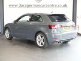 USED 2016 16 AUDI A3 1.4 TFSI CoD Sport Hatchback 3dr Petrol S Tronic Euro 6 (s/s) (150 ps) FULL SERVICE HISTORY + SATELLITE NAVIGATION + BLUETOOTH PHONE AND MEDIA CONNECTIVITY + APPS CONTROL + IN CAR ENTERTAINMENT WITH MEDIA DISPLAY + AUTOMATIC BI XENON HEADLIGHTS + DAB DIGITAL RADIO + DUAL ZONE CLIMATE CONTROL + AIR CONDITIONING + ECO STOP/START SYSTEM + SELECTABLE DRIVING MODES + PARKING SENSORS + 17 INCH ALLOY WHEELS + PRIVACY GLASS + AUTOMATIC WIPERS WITH RAIN SENSOR + FRONT AND REAR ELECTRIC WINDOWS + ELECTRIC HEATED POWER FOLDING DOOR MIRRORS + CRUISE CONTROL