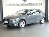 USED 2016 16 AUDI A3 1.4 TFSI CoD Sport Hatchback 3dr Petrol S Tronic Euro 6 (s/s) (150 ps) FULL SERVICE HISTORY + SATELLITE NAVIGATION + BLUETOOTH PHONE AND MEDIA CONNECTIVITY + APPS CONTROL + IN CAR ENTERTAINMENT WITH MEDIA DISPLAY + AUTOMATIC BI XENON HEADLIGHTS + DAB DIGITAL RADIO + DUAL ZONE CLIMATE CONTROL + AIR CONDITIONING + ECO STOP/START SYSTEM + SELECTABLE DRIVING MODES + PARKING SENSORS + 17 INCH ALLOY WHEELS + PRIVACY GLASS + AUTOMATIC WIPERS WITH RAIN SENSOR + FRONT AND REAR ELECTRIC WINDOWS + ELECTRIC HEATED POWER FOLDING DOOR MIRRORS + CRUISE CONTROL