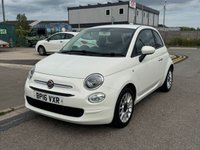 USED 2016 16 FIAT 500 1.2 ECO Pop Star Hatchback 3dr Petrol Manual Euro 6 (s/s) (69 bhp) BLUETOOTH + DAB + A/C