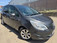 USED 2011 61 VAUXHALL MERIVA 1.4 16V SE MPV 5dr Petrol Manual Euro 5 (100 ps) 12 MONTHS MOT*PAN ROOF*ALLOYS*AC