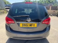 USED 2011 61 VAUXHALL MERIVA 1.4 16V SE MPV 5dr Petrol Manual Euro 5 (100 ps) 12 MONTHS MOT*PAN ROOF*ALLOYS*AC