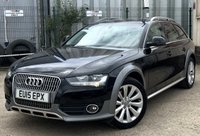 USED 2015 15 AUDI A4 ALLROAD 2.0 TDI Estate 5dr Diesel S Tronic quattro Euro 5 (s/s) (177 ps) - SAT NAV - HEATED KEATHER - P/SENSORS - BLUETOOTH - CRUISE - DAB RADIO - DRL