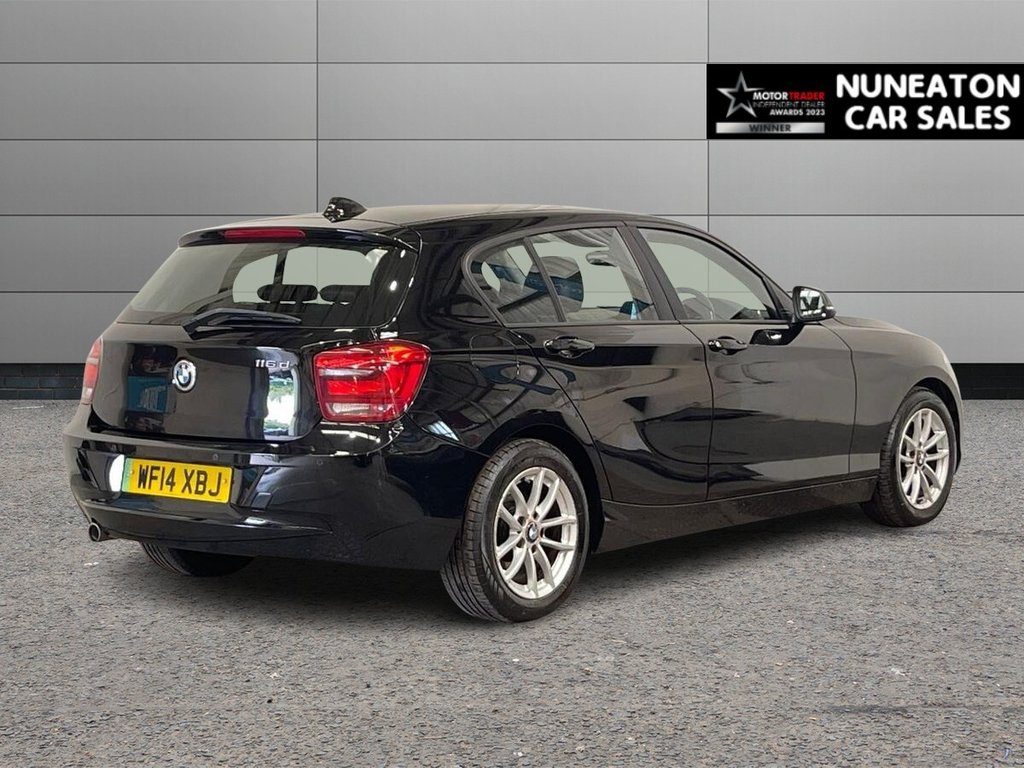 USED 2014 14 BMW 1 SERIES 1.6 116d ED EfficientDynamics Business Hatchback 5dr Diesel Manual Euro 5 (s/s) (116 ps) HEATED FRONT SEATS