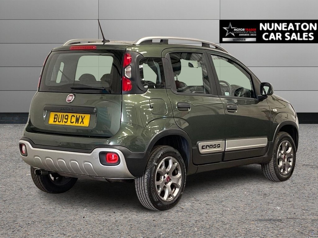USED 2019 19 FIAT PANDA 0.9 TwinAir Cross Hatchback 5dr Petrol Manual Euro 6 (s/s) (90 bhp) GREAT SERVICE HISTORY BUY CONFIDENT