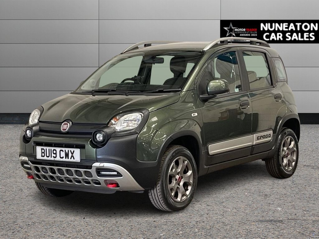 USED 2019 19 FIAT PANDA 0.9 TwinAir Cross Hatchback 5dr Petrol Manual Euro 6 (s/s) (90 bhp) GREAT SERVICE HISTORY BUY CONFIDENT