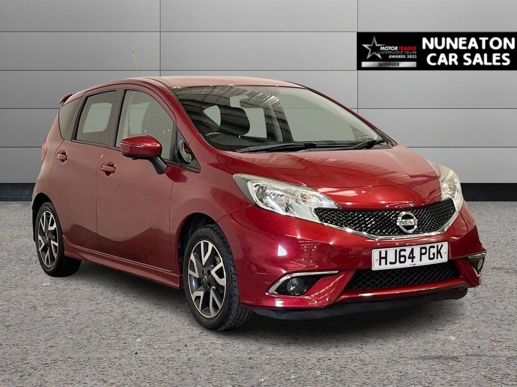 USED 2014 64 NISSAN NOTE 1.2 DIG-S Tekna Hatchback 5dr Petrol CVT Euro 5 (s/s) (98 ps) Half Leather interior