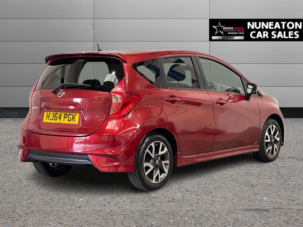 USED 2014 64 NISSAN NOTE 1.2 DIG-S Tekna Hatchback 5dr Petrol CVT Euro 5 (s/s) (98 ps) Half Leather interior