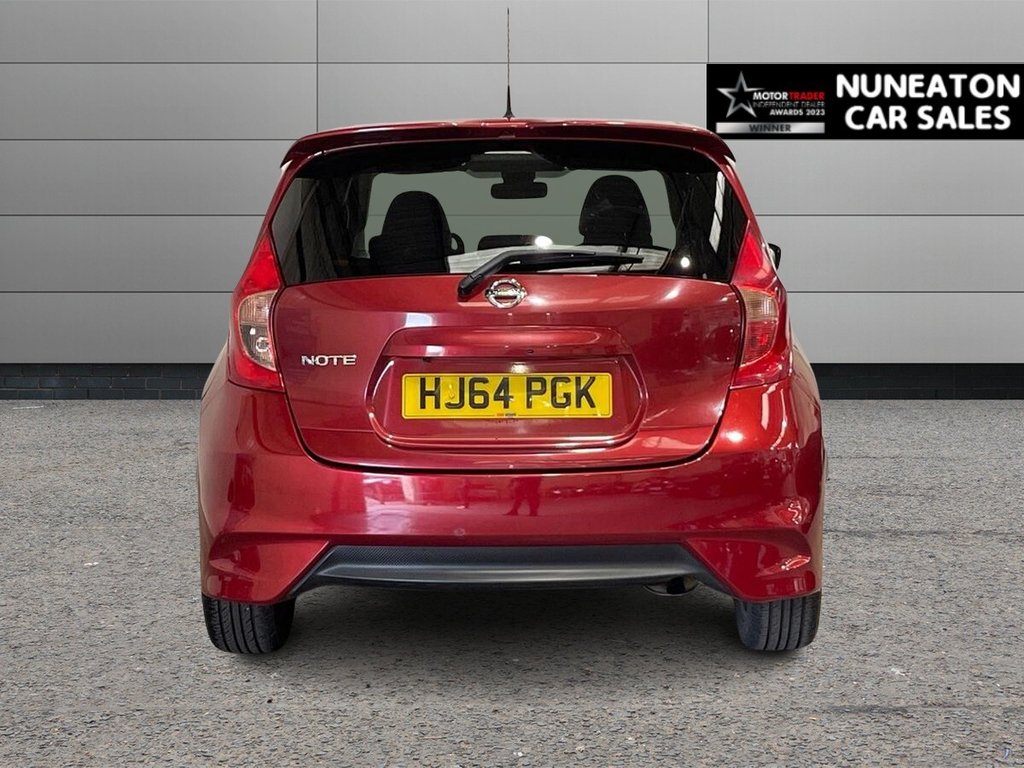 USED 2014 64 NISSAN NOTE 1.2 DIG-S Tekna Hatchback 5dr Petrol CVT Euro 5 (s/s) (98 ps) Half Leather interior