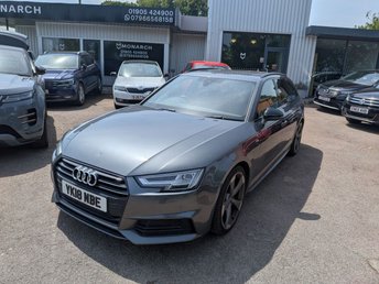2018 AUDI A4 AVANT 2.0 TFSI Black Edition Estate 5dr Petrol S Tronic Euro 6 (s/s) (190 ps) £9980.00
