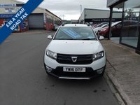 USED 2016 16 DACIA SANDERO STEPWAY 0.9 TCe Ambiance Hatchback 5dr Petrol Manual Euro 6 (s/s) (90 ps) &pound;35 ROAD TAX ONLY 7,449 MILES