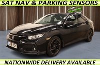 USED 2018 18 HONDA CIVIC 1.0 VTEC Turbo SR Hatchback 5dr Petrol Manual Euro 6 (s/s) (126 ps) +++SAME DAY/NEXT DAY DELIVERY AVAILABLE+++