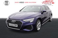 USED 2022 22 AUDI A3 1.4 TFSIe 40 S line Sportback 5dr S Tronic (FULL LEATHER) 