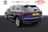 USED 2022 22 AUDI A3 1.4 TFSIe 40 S line Sportback 5dr S Tronic (FULL LEATHER) 