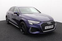 USED 2022 22 AUDI A3 1.4 TFSIe 40 S line Sportback 5dr S Tronic (FULL LEATHER) 