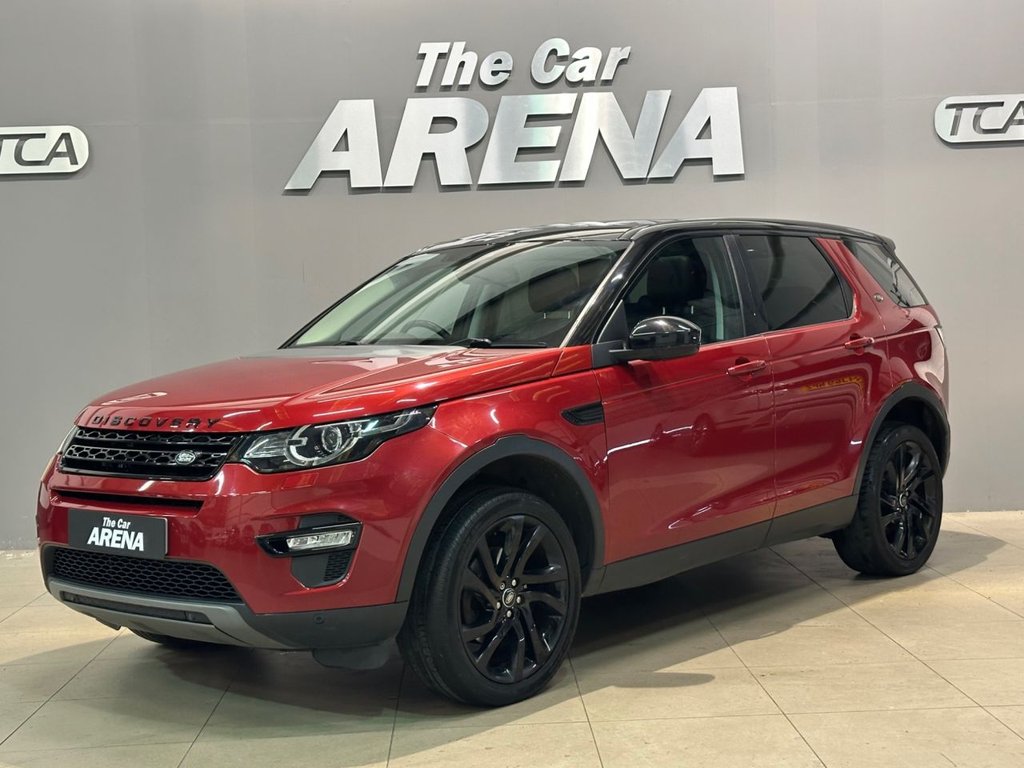 USED 2016 66 LAND ROVER DISCOVERY SPORT 2.0 TD4 HSE Black SUV 5dr Diesel Auto 4WD Euro 6 (s/s) (180 ps) SERVICE HISTORY-8 SERVICE VISITS