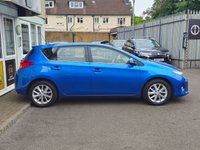 USED 2013 63 TOYOTA AURIS 1.6 V-Matic Icon Hatchback 5dr Petrol Manual Euro 5 (132 ps) Comprehensive TOYOTA Service History  |  Set of 2 Keys
