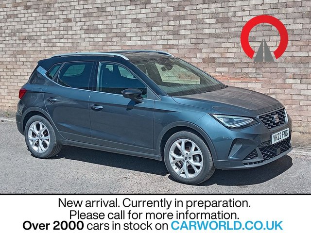 View our Seat Arona 1.0 TSI FR SUV 5dr Petrol Manual Euro 6 (s/s) (110 ps)