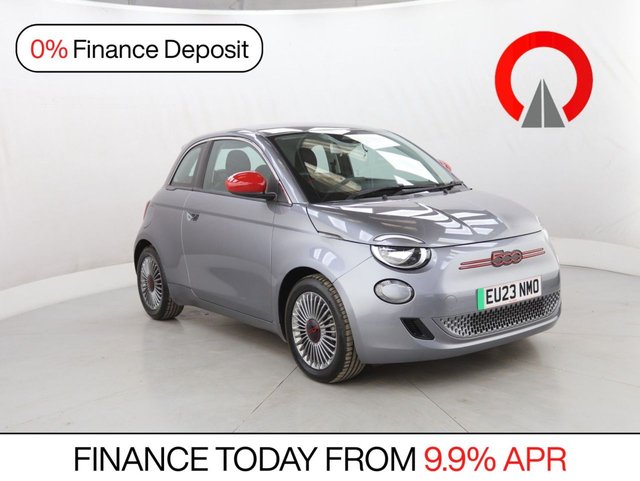View our Fiat 500e 24kWh RED Hatchback 3dr Electric Auto (95 ps)