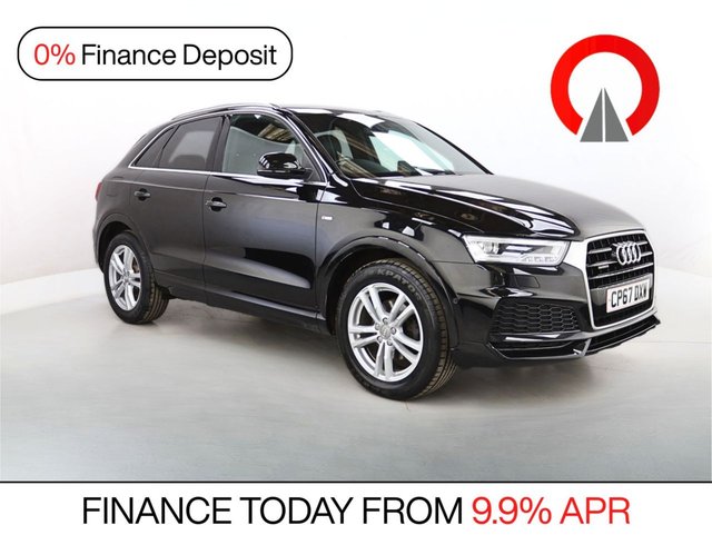 View our Audi Q3 2.0 TDI S line Edition SUV 5dr Diesel S Tronic quattro Euro 6 (s/s) (150 ps)