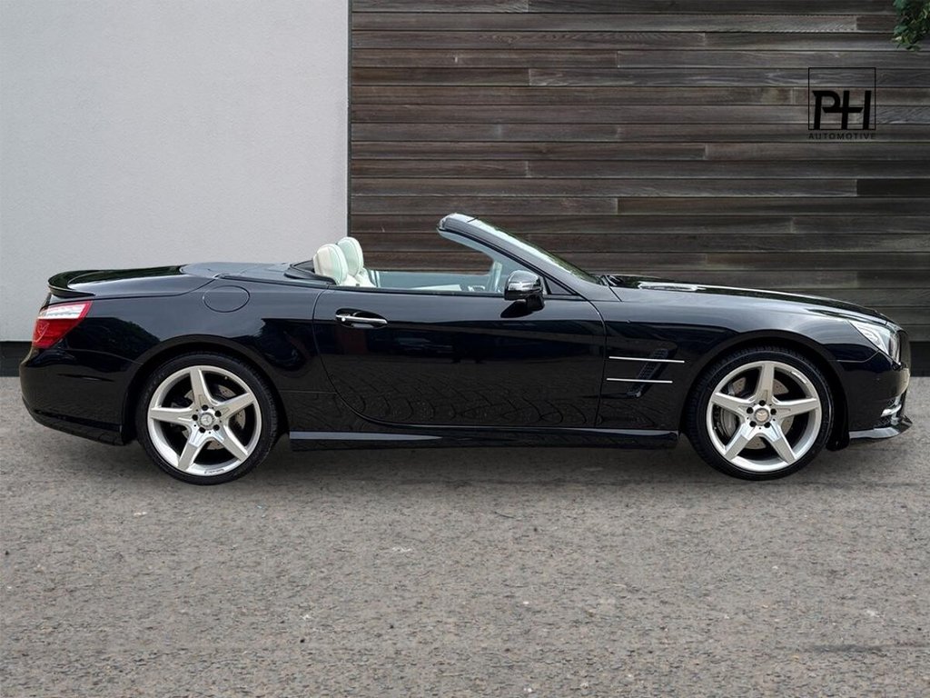 USED 2014 02 MERCEDES-BENZ SL 3.0 SL400 AMG Sport Convertible 2dr Petrol G-Tronic Euro 6 (s/s) (333 ps) GLASS ROOF|NAPPA LEATHER|HK