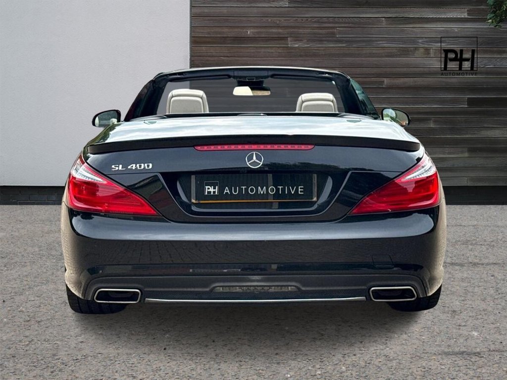 USED 2014 02 MERCEDES-BENZ SL 3.0 SL400 AMG Sport Convertible 2dr Petrol G-Tronic Euro 6 (s/s) (333 ps) GLASS ROOF|NAPPA LEATHER|HK