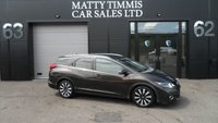 USED 2016 66 HONDA CIVIC 1.8 i-VTEC SR Tourer 5dr Petrol Auto Euro 6 (142 ps)FSH,LEATHER,SAT-NAV,REVERSE CAMERA. PART EXCHANGE VEHICLE,DRIVES WELL.