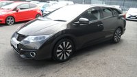 USED 2016 66 HONDA CIVIC 1.8 i-VTEC SR Tourer 5dr Petrol Auto Euro 6 (142 ps)FSH,LEATHER,SAT-NAV,REVERSE CAMERA. PART EXCHANGE VEHICLE,DRIVES WELL.