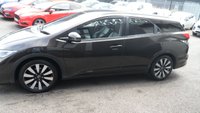 USED 2016 66 HONDA CIVIC 1.8 i-VTEC SR Tourer 5dr Petrol Auto Euro 6 (142 ps)FSH,LEATHER,SAT-NAV,REVERSE CAMERA. PART EXCHANGE VEHICLE,DRIVES WELL.