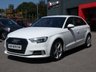 USED 2019 19 AUDI A3 Sportback 1.0 TFSI 30 Sport 5d 115 S/S SAT NAV, FULL BLACK LEATHER, REAR PARKING SENSORS, APPLE CAR PAY / ANDROID AUTO, DAB RADIO, BLUETOOTH PHONE & MUSIC STREAMING, USB PORTS x2, AUX INPUT, WIFI / WLAN PLAYER, SD CARD READER x2, SIM CARD READER, MANUAL 6 SPEED, 17 INCH 5 SPOKE ALLOYS, BI-XENON HEADLIGHTS, CRUISE CONTROL, DUAL CLIMATE AIR CON, SPORT SEATS, LEATHER MULTIFUNCTION STEERING WHEEL, AUTO LIGHTS & WIPERS, AUDI DRIVE SELECT, ISO FIX, FOLDING REAR SEATS, FRONT ARM REST, TRIP COMPUTER, DIGITAL SPEEDO, GOOD SERVICE HISTORY