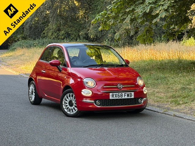 View our Fiat 500 1.2 Lounge Hatchback 3dr Petrol Manual Euro 6 (s/s) (69 bhp)