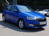 USED 2021 71 SKODA FABIA 1.0 SE 5d 60 S/S FULL SKODA SERVICE HISTORY, 1 OWNER FROM NEW, SMARTLINK FOR APPLE CARPLAY ANDROID AUTO & MIRROR LINK (GIVES YOU SAT NAV), REAR PARKING SENSORS WITH DISPLAY, DAB RADIO, BLUETOOTH PHONE & MUSIC, SPEED LIMITER, USB INPUT, MANUAL GEARBOX, DAYTIME RUNNING LIGHTS, FRONT FOG LIGHTS, 15 INCH ALLOY WHEELS, LEATHER MULTIFUNCTION STEERING WHEEL, AIR CONDITIONING, MFD TRIP COMPUTER WITH DIGITAL SPEEDOMETER, SD CARD READER, FRONT ASSIST, ELECTRIC HEATED MIRRORS, ELECTRIC WINDOWS, ISO FIX