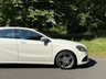 USED 2018 18 MERCEDES-BENZ A-CLASS 1.5 A180d AMG Line Hatchback 5dr Auto Diesel 7G-DCT Euro 6 (s/s) (109 ps) CIRRUS WHITE, 18 INCH ALLOYS