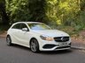 USED 2018 18 MERCEDES-BENZ A-CLASS 1.5 A180d AMG Line Hatchback 5dr Auto Diesel 7G-DCT Euro 6 (s/s) (109 ps) CIRRUS WHITE, 18 INCH ALLOYS