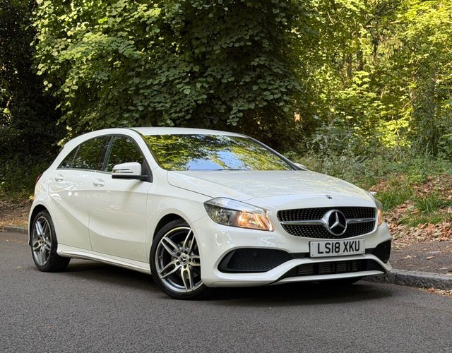 2018 MERCEDES A CLASS 1.5 A180D AMG LINE HATCHBACK 5DR AUTO DIESEL 7G DCT EURO 6... photo