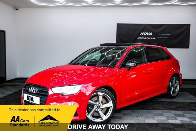 View our Audi S3 2.0 TFSI Black Edition Sportback 5dr Petrol S Tronic quattro Euro 6 (s/s) (310 ps)