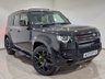 USED 2023 73 LAND ROVER DEFENDER 3.0 D250 MHEV XS Edition Santorini Black SUV 5dr Diesel Auto 4WD Euro 6 (s/s) (250 ps) 