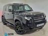 USED 2023 73 LAND ROVER DEFENDER 3.0 D250 MHEV XS Edition Santorini Black SUV 5dr Diesel Auto 4WD Euro 6 (s/s) (250 ps) 
