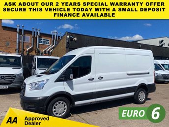 2021 FORD TRANSIT 2.0 TDCI T350 TREND ECOBLUE L3 H2 LWB L/ROOF FWD 130BHP. SENSORS. FINANCE. PX. £10400.00