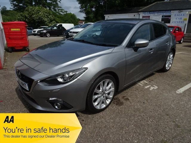 View our Mazda Mazda3 2.0 SKYACTIV-G Sport Nav Hatchback 5dr Petrol Manual Euro 6 (s/s) (121 ps)