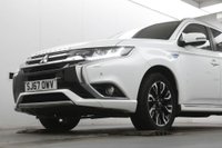USED 2017 67 MITSUBISHI OUTLANDER 2.0h 12kWh 4h SUV 5dr Petrol Plug-in Hybrid CVT 4WD Euro 6 (s/s) (200 ps) ***FULL SERVICE HISTORY, 2 KEYS***