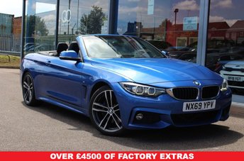 2019 BMW 4 SERIES 2.0 420i GPF M Sport Convertible 2dr Petrol Auto Euro 6 (s/s) (184 ps) POA