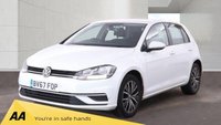 USED 2017 67 VOLKSWAGEN GOLF 1.4 TSI BlueMotion Tech SE Hatchback 5dr Petrol Manual Euro 6 (s/s) (125 ps) 1 Lady Owner-Air Con-2 Keys
